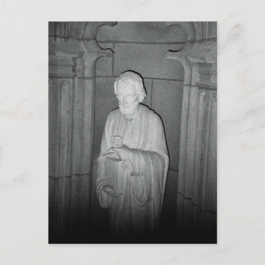 Het beeld in een gevonden foto briefkaart (Voorkant)