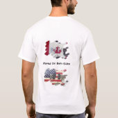 Het beeld...op beide zijden geplakt t-shirt (Achterkant)