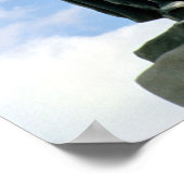 Het beeld van Alfred de Grote Poster (Hoek)