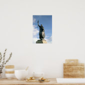 Het beeld van Alfred de Grote Poster (Keuken)