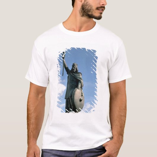 Het beeld van Alfred de Grote T-shirt (Voorkant)