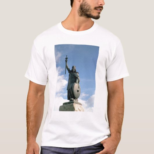 Het beeld van Alfred de Grote T-shirt (Voorkant)