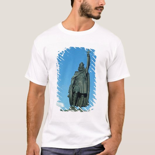 Het beeld van Alfred de Grote T-shirt (Voorkant)