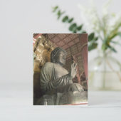 Het beeld van Boeddha Todaiji Nara Japan . Dit is Briefkaart (Staand voorkant)