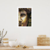 Het beeld van David van Lee Vandergrift Poster (Keuken)