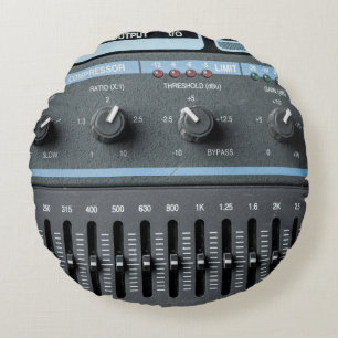 Het beeld van de kleur van vele knopen in een corr rond kussen