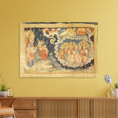 Het beeld van de lamp canvas afdruk (Insitu (Woonkamer))