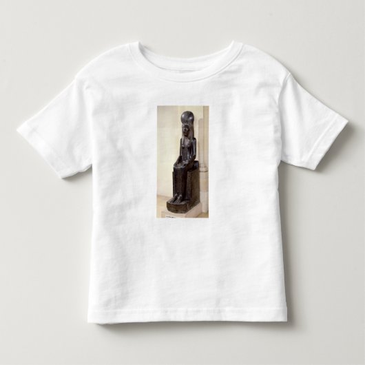Het beeld van de leeuwengodin Sekhmet Kinder Shirts (Voorkant)
