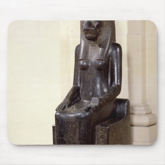 Het beeld van de leeuwengodin Sekhmet Muismat (Voorkant)