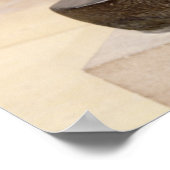 Het beeld van de leeuwengodin Sekhmet Poster (Hoek)