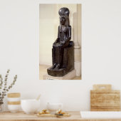 Het beeld van de leeuwengodin Sekhmet Poster (Keuken)