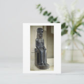 Het beeld van de leeuwengodin Sekhmet van de Briefkaart (Staand voorkant)
