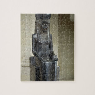 Het beeld van de leeuwengodin Sekhmet van de Legpuzzel