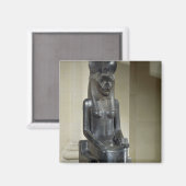 Het beeld van de leeuwengodin Sekhmet van de Magneet (Voorkant / Achterkant)