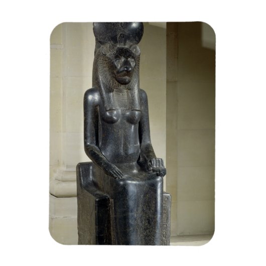 Het beeld van de leeuwengodin Sekhmet van de Magneet (Verticaal)
