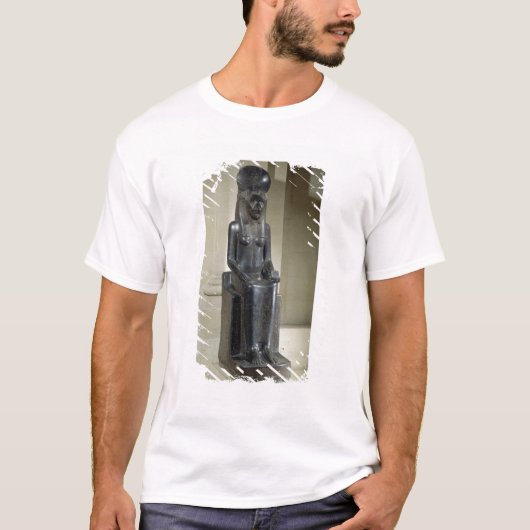 Het beeld van de leeuwengodin Sekhmet van de T-shirt (Voorkant)