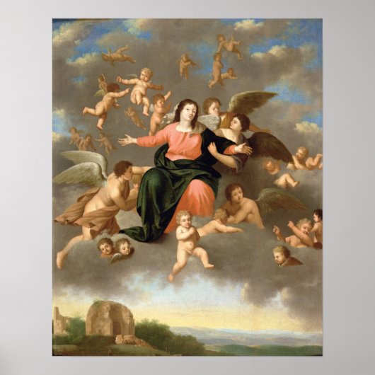 Het beeld van de Maagd Poster (Voorkant)