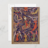 Het beeld van de profeet Mohammed, Perzisch Briefkaart (Voorkant / Achterkant)