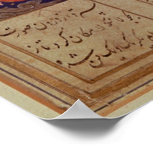 Het beeld van de profeet Mohammed, Perzisch Poster (Hoek)