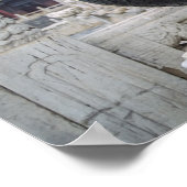Het beeld van een schildpad in de verboden stad Pe Poster (Hoek)
