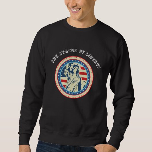 Het beeld van het zwarte Sweatshirt van de Vrijhe (Voorkant)