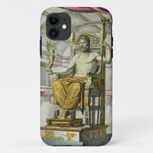 Het beeld van Jupiter in een tempel, uit 'Costumi Case-Mate iPhone Case (Achterkant)