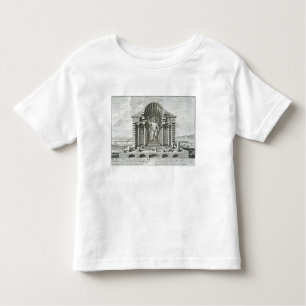 Het beeld van Olympian Zeus, gemaakt door Phidias  Kinder Shirts