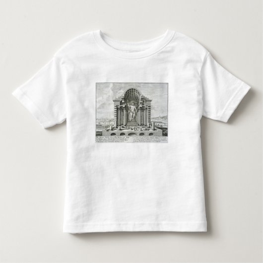 Het beeld van Olympian Zeus, gemaakt door Phidias  Kinder Shirts (Voorkant)