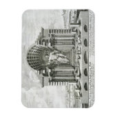 Het beeld van Olympian Zeus, gemaakt door Phidias  Magneet (Verticaal)