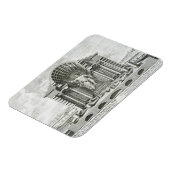 Het beeld van Olympian Zeus, gemaakt door Phidias  Magneet (Linkerzijde)