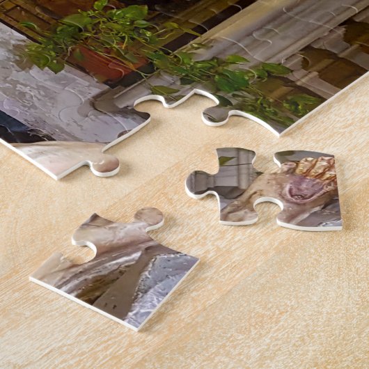 Het beeld van onze dame. legpuzzel (Zijkant)