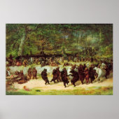 Het Beer Dance van William Holbrook Beard Poster (Voorkant)