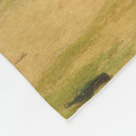 Het Beer dans schilderen - William Holbrook Beard Fleece Deken (Hoek)