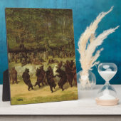 Het Beer dans schilderen - William Holbrook Beard Fotoplaat (Zijkant)