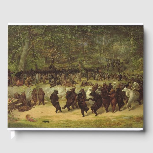Het Beer dans schilderen - William Holbrook Beard Gastenboek (Voorkant)