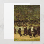 Het Beer dans schilderen - William Holbrook Beard Kaart (Voorkant / Achterkant)