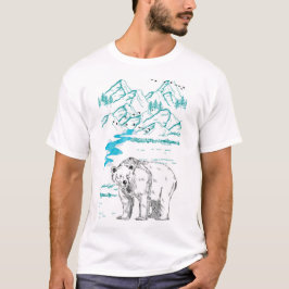Het beer in deze habitat t-shirt