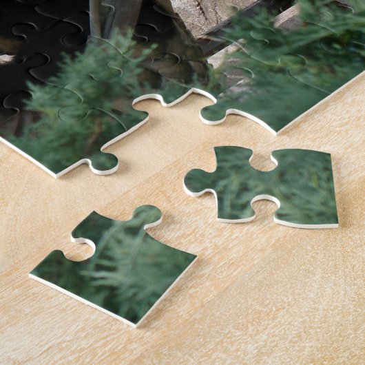 Het Beer in Hammock verlichten Legpuzzel (Zijkant)