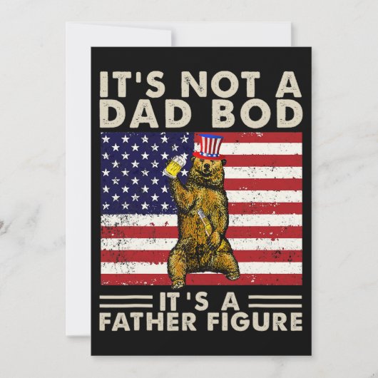 Het beer is geen vader, maar een vader. kaart (Voorkant)