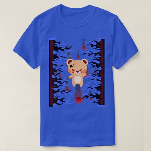 Het Beer Killer Designer T-shirt (Design voorkant)