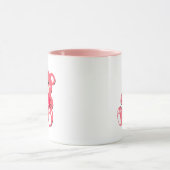 Het Beer met Hearts Modern Art Design Mok (Midden)