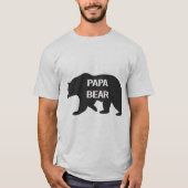 Het Beer "Papa Beer" Mannen T-Shirt voor papa (Voorkant)