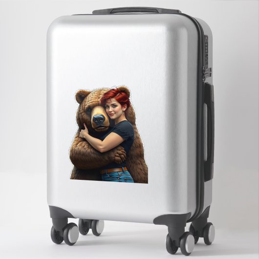 Het Beer Sticker (Koffer)