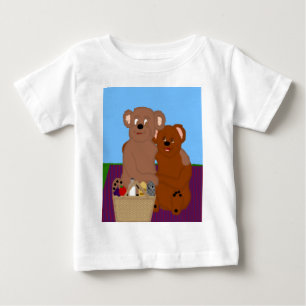 Het Beer Toddler T-shirt uitrokken