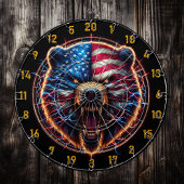 Het Beer van de Amerikaanse trots Dartbord