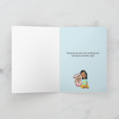 Het Beer van de Cartoon van de klap krijgt snel go Kaart (Binnen)