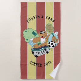 Het Beer van de Koetshanddoek van de Zomer van de Strandlaken