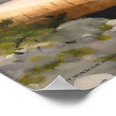 Het Beer van de Kunst van de Natuur van de terugke Poster (Hoek)