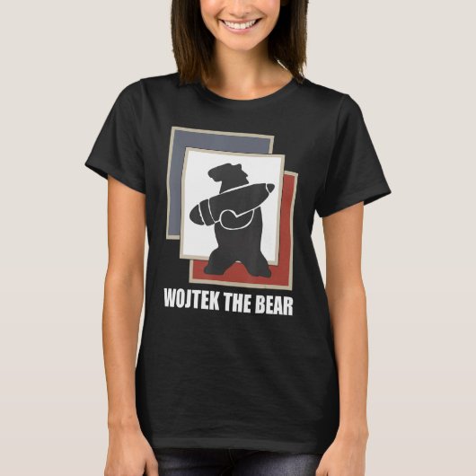 Het Beer Wojtek Pools Beer T-shirt (Voorkant)