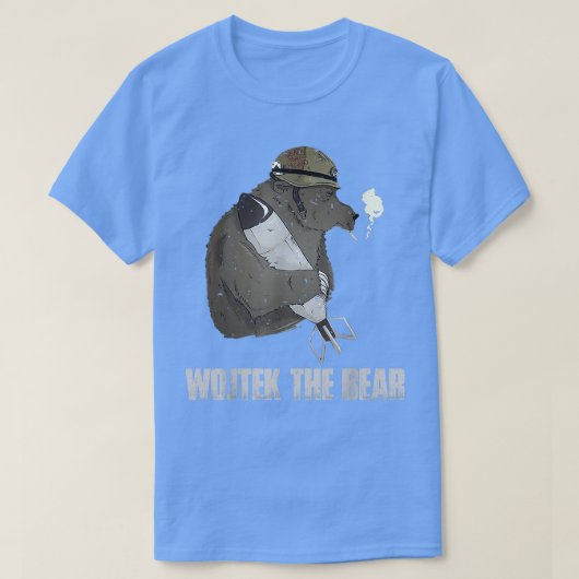 Het beer Wojtek Pools Beer T-shirt (Design voorkant)